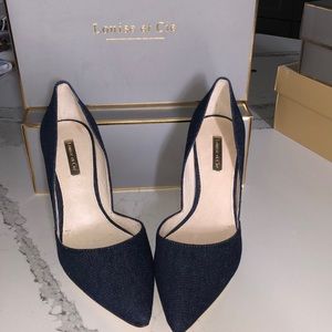 Louise et Cie Dark Blue Austin Denim, 8.5, Brand New With the Box